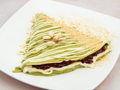 Pancake with premium pistachio Rocket Novi Beograd delivery