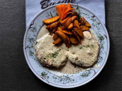 Chicken in bechamel sauce Vulin Restoran delivery