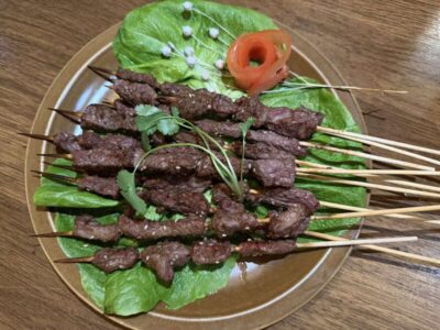 Beef skewers Wel Lai Kineski Restoran delivery