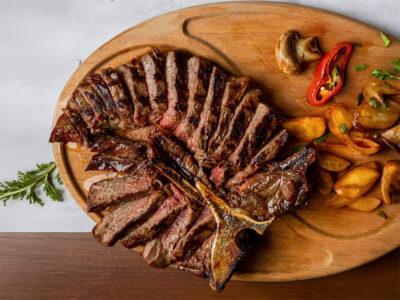 Dry age T-bone Vulin Restoran delivery