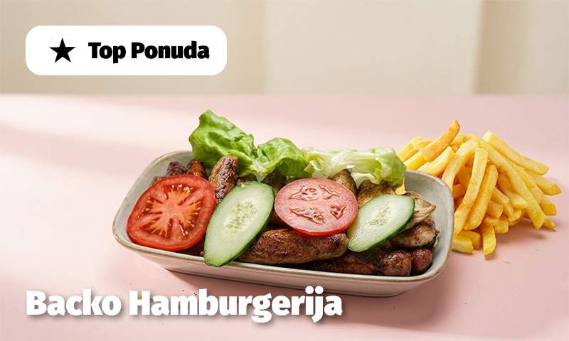 Mešano meso 1 kg + pomfrit 200g
