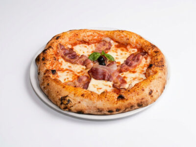 Bacon pizza Giardino L'Osteria delivery