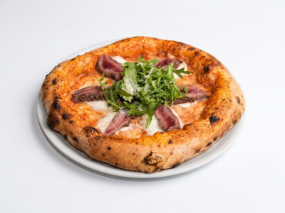 Steak pizza Giardino L'Osteria delivery
