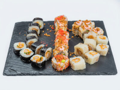 Chranchy box Sushi Queen & Pasta Queen delivery