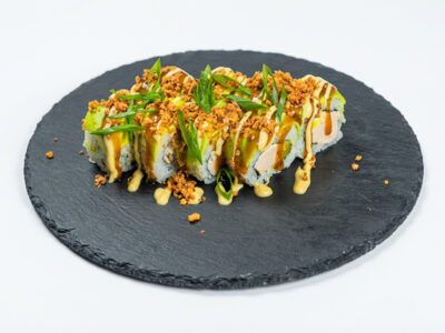 Dragon rainbow chicken Sushi Queen & Pasta Queen delivery