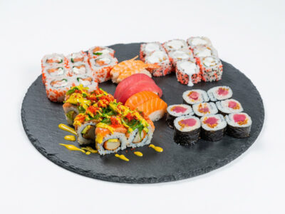Exclusive box Sushi Queen & Pasta Queen delivery
