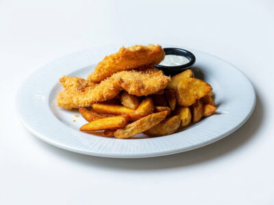 Main meal - Panko chicken Giardino L'Osteria delivery