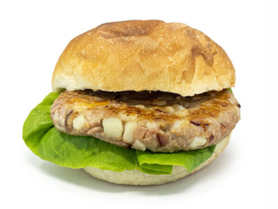 Gourment pljeskavica in a bun Restoran Kod Marka delivery