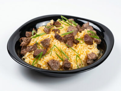 Eggs with steak Sushi Queen & Pasta Queen delivery