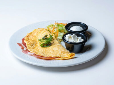 Prosciutto omelette Giardino L'Osteria delivery