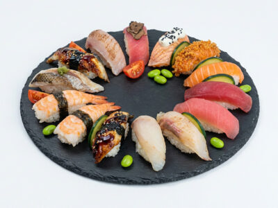 Oriental nigiri box Sushi Queen & Pasta Queen delivery