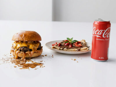 Classic double smash burger + Nugatela palačinka + Coca-Cola - Original 0.33L Pashe dostava