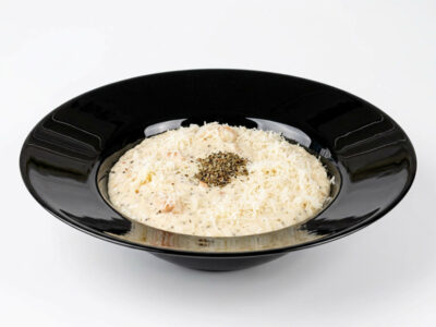 Chicken with 4 type of cheese risotto Sushi Queen & Pasta Queen delivery