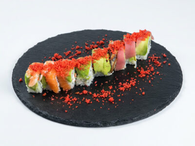 Rainbow roll Sushi Queen & Pasta Queen delivery