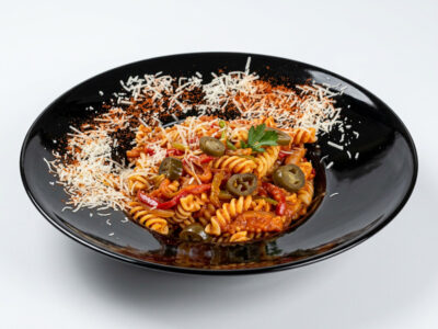 Red Hot Chilli Peppers pasta Sushi Queen & Pasta Queen delivery