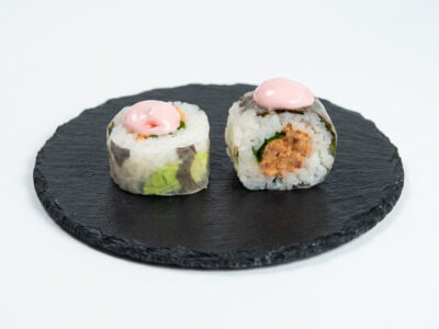 Spring rolls grilled salmon Sushi Queen & Pasta Queen delivery