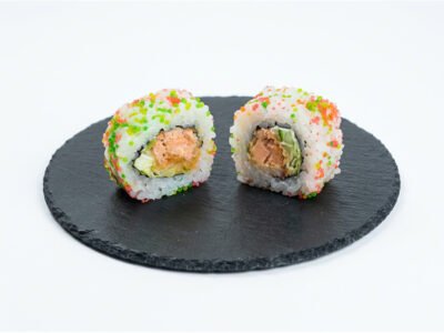 Temupra salmon california Sushi Queen & Pasta Queen delivery