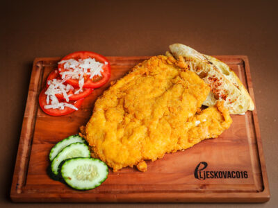Vienna pork steak Pljeskovac 016 delivery