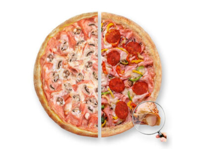 Capricciosa and Venezia pizza Caribic Pizza Novi Beograd delivery