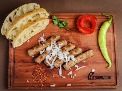 Kebabs 5 pieces Pljeskovac 016 delivery