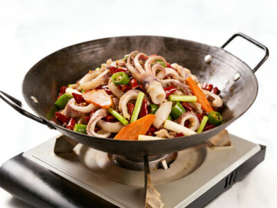 Gan gou hot squids Furendžu delivery