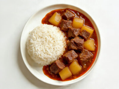 Beef goulash with rice Furendžu delivery