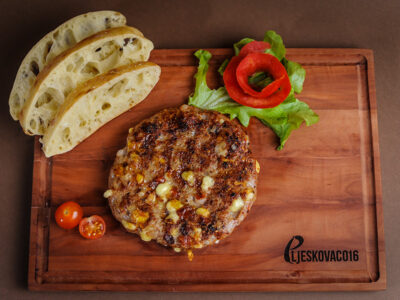 Gourmet pljeskavica Pljeskovac 016 delivery