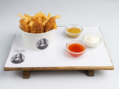 Kentucky popcorn Mona Lisa Burger Bar delivery