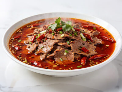 Chinese beef in spicy oil Furendžu delivery