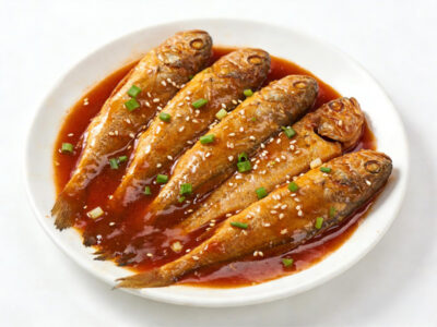 Chinese long sea fish stewed in dark soy sauce Furendžu delivery