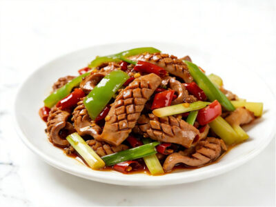 Chinese fried pork kidneys with vegetables Furendžu delivery