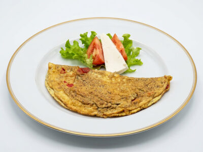 Omlet sa pršutom i tartufima Bela Reka dostava