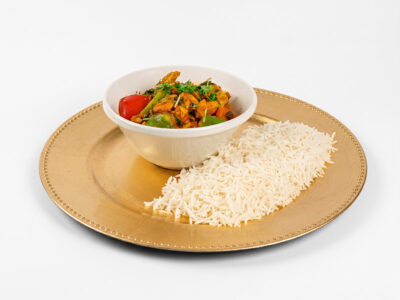 Chicken with vegetables in tikka masala sauce Gong Kineska Hrana delivery