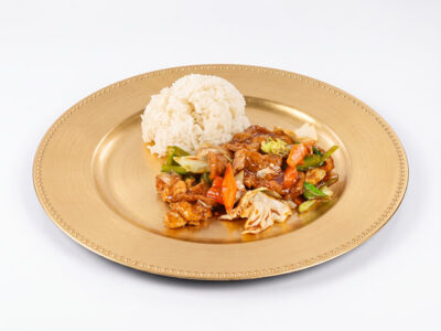 Chicken in Sichuan sauce Gong Kineska Hrana delivery