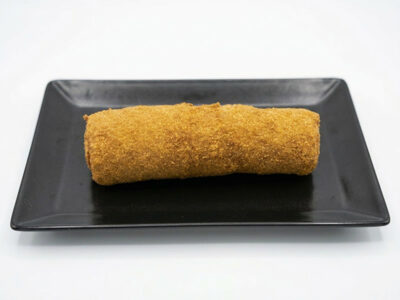 Fried pancake with kulen Jules Verne delivery