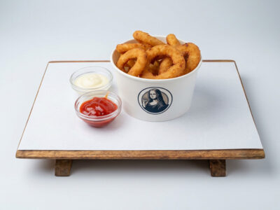 Fried onion basket Mona Lisa Burger Bar delivery