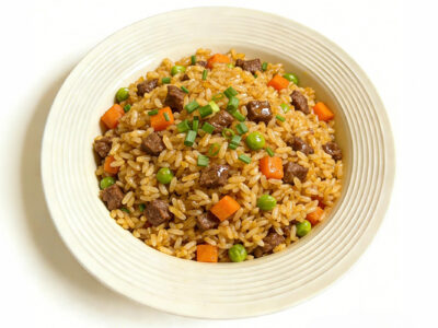 Baked rice with beef Furendžu delivery