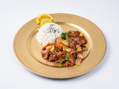 Pork in oyster sauce Gong Kineska Hrana delivery