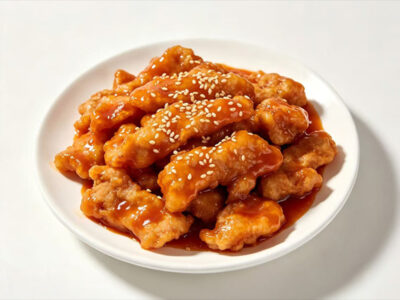 Pork meat in sweet and sour sauce Furendžu delivery