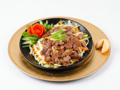 Veal with rice noodles Gong Kineska Hrana delivery