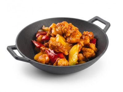 Wok chicken and pineapple Gong Kineska Hrana delivery