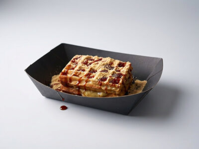Pistachios waffle Mona Lisa Burger Bar delivery