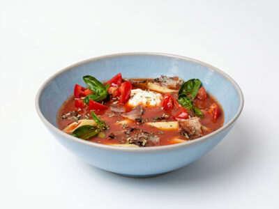 Zuppa di pomodoro con formaggio Zero Zero Pizza dostava