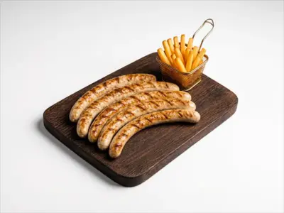 White grilled sausage - in a bun Vienna Food Ruma delivery