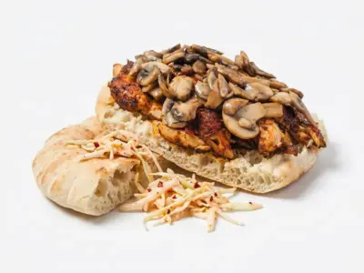 Chicken fillet + cheese + mushrooms Sremgood delivery