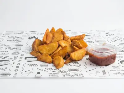 Black Jack potatoes Holy Smokes Novi Beograd delivery