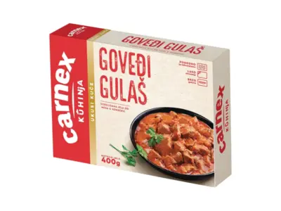 Carnex, goveđi gulaš, 400g Alideda Market dostava