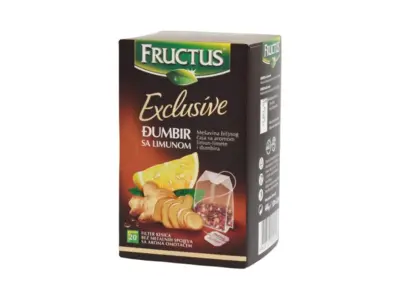 Fructus, čaj đumbir sa limunom, 44g Alideda Market dostava