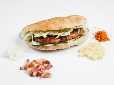 Gourmet hamburger Sremgood delivery