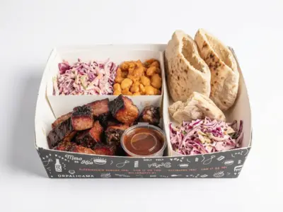 Jack Daniels burnt ends meal Holy Smokes Novi Beograd delivery